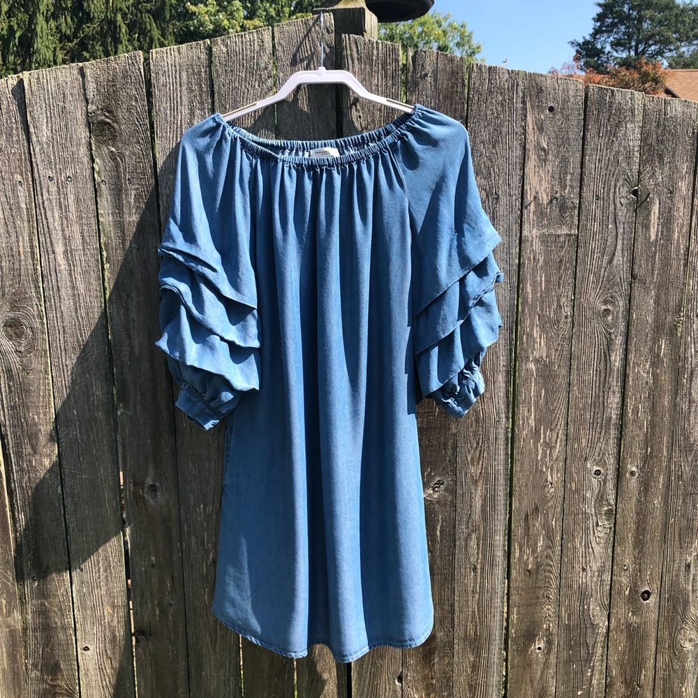 Beach Lunch Lounge denim dress